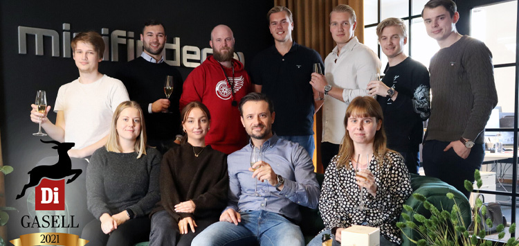 MiniFinder recognized as one of Sweden's most successful companies.