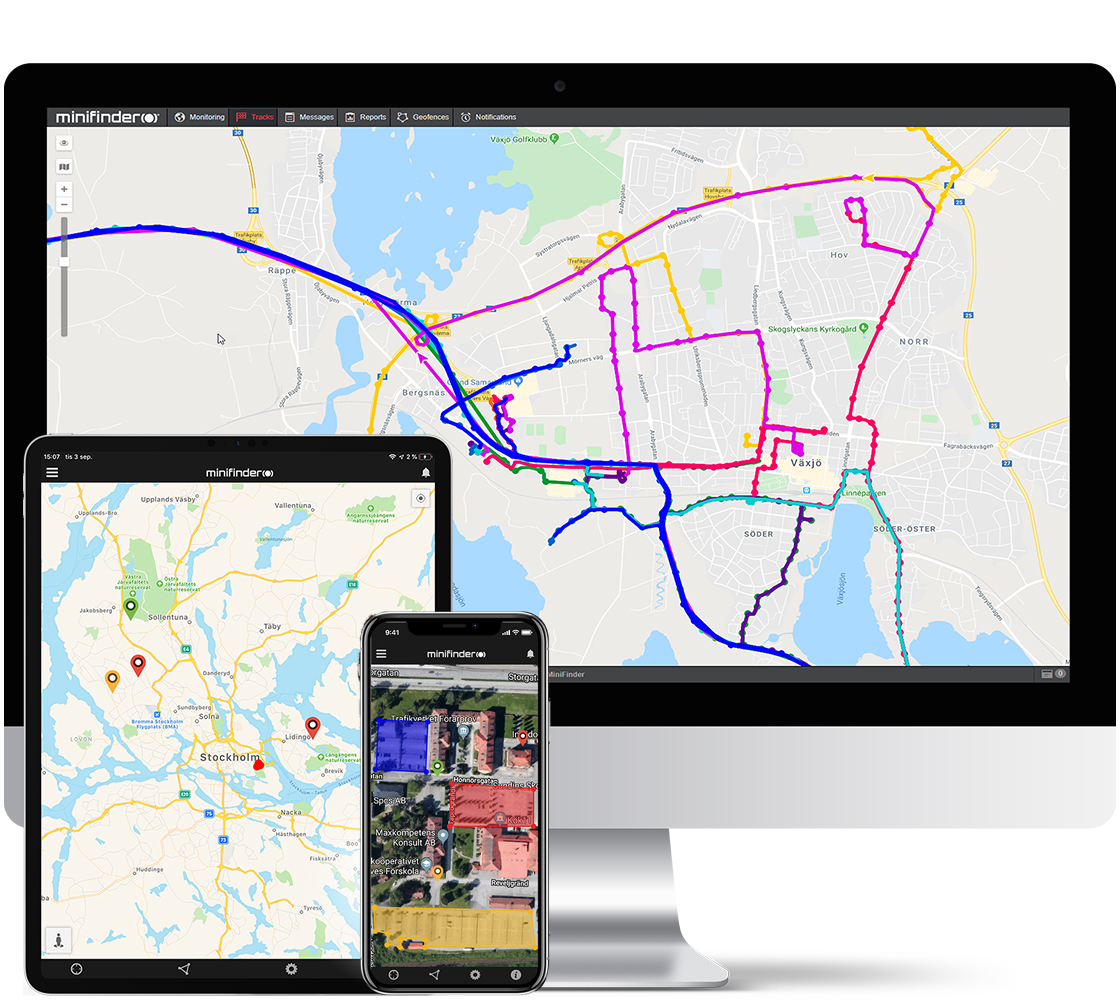 Tyverisikringscykel med GPS-tracker