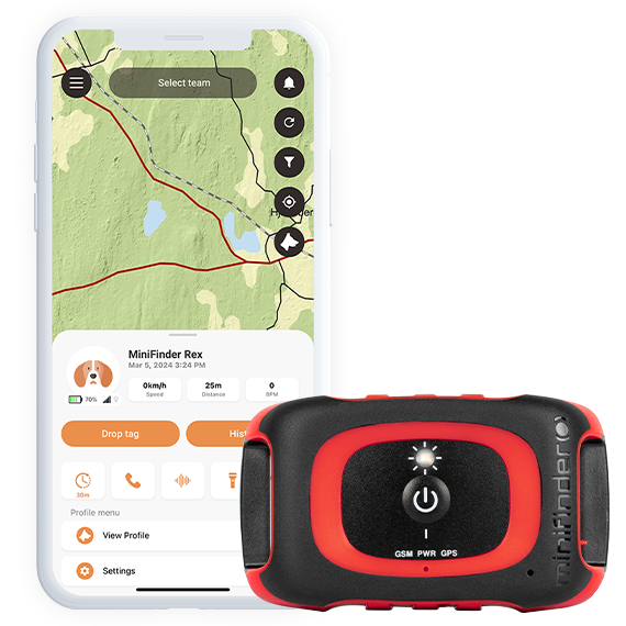 Jagt-GPS fra MiniFinder